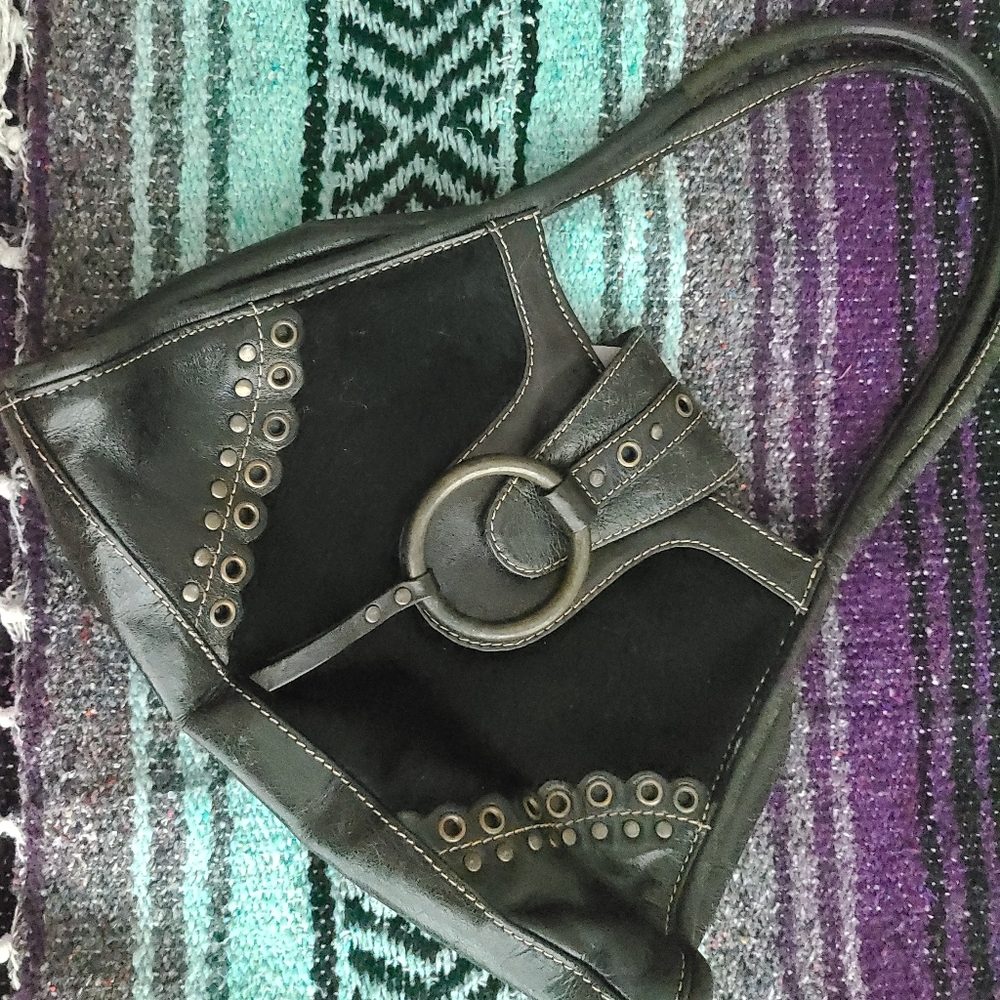 Fina Firenze small black purse